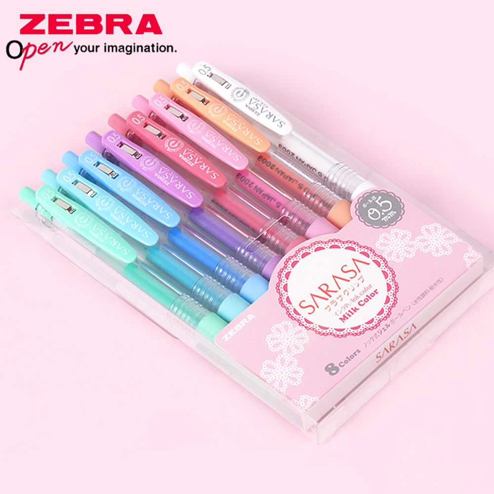 Zebra Pen Mildliner - Набор гелевых ручек Zebra 3/5/8 цветов