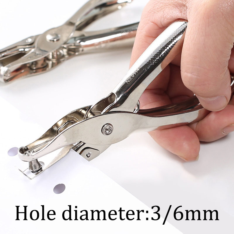 Paper Punch 3 Hole - Ручной дырокол для бумаги с круглым